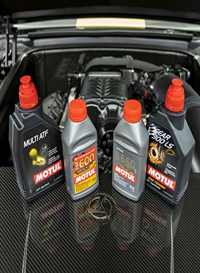 Motul RBF 600 Racing Brake Fluid- 100% Synthetic Factory Line Dot-4, 500ml Bottle (100949) - Image 3